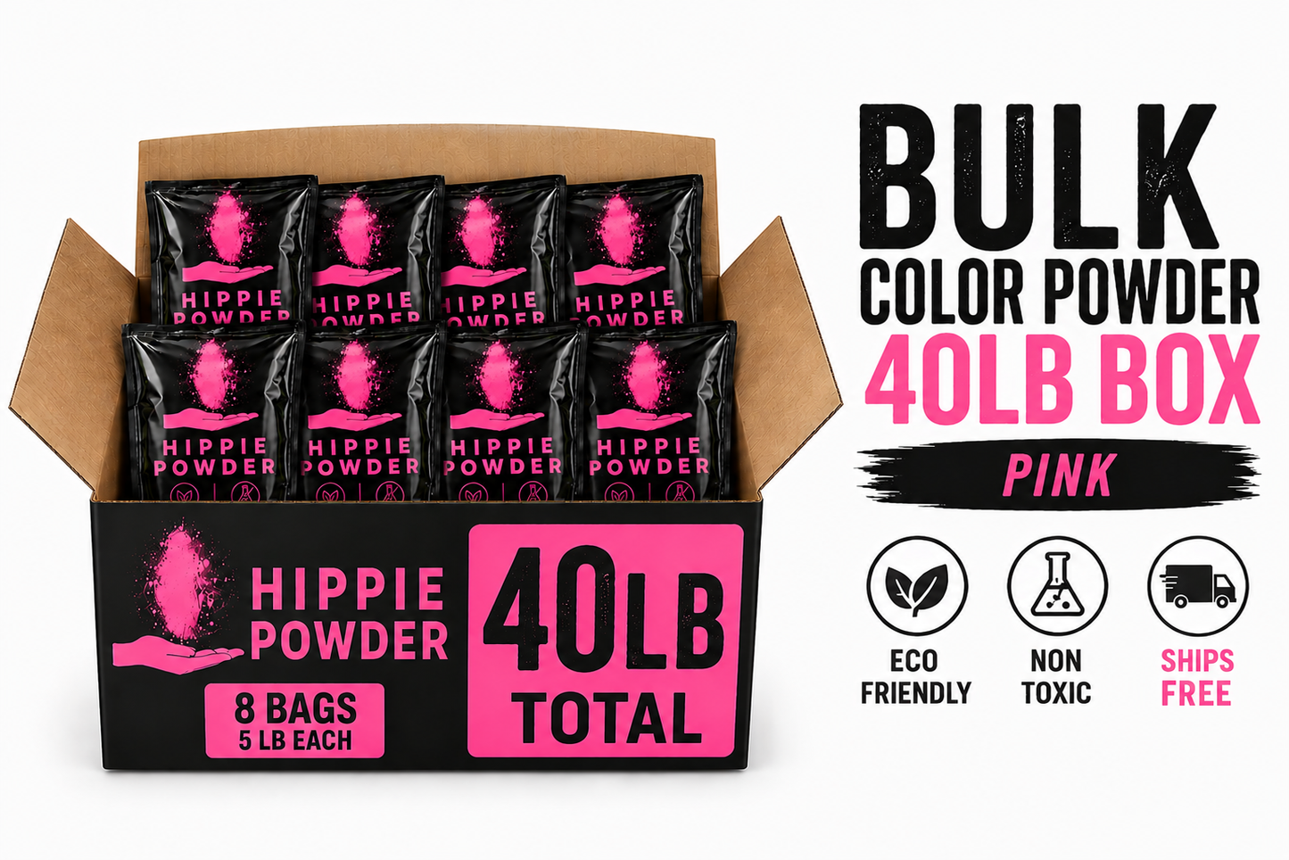Bulk Color Powder – 40lb Box