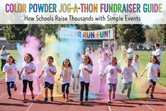 Colorful Jog-a-Thon Fundraiser Guide: How Schools Raise Thousands with Simple Events