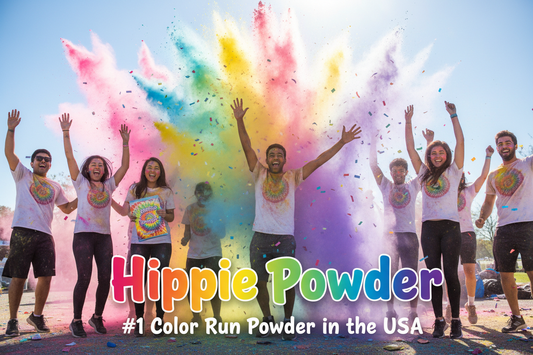 Why Hippie Powder Has Been the #1 Choice for Color Run Events for Over a Decade