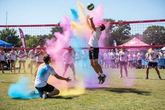 How to Host a Color Powder Outdoor Grass Volleyball Tournament (Step-by-Step Guide)