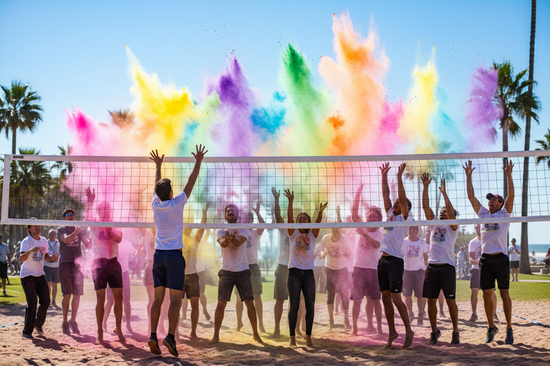 Volleyball Fundraising Ideas with Color Powder: Make Your Next Event Explosive!