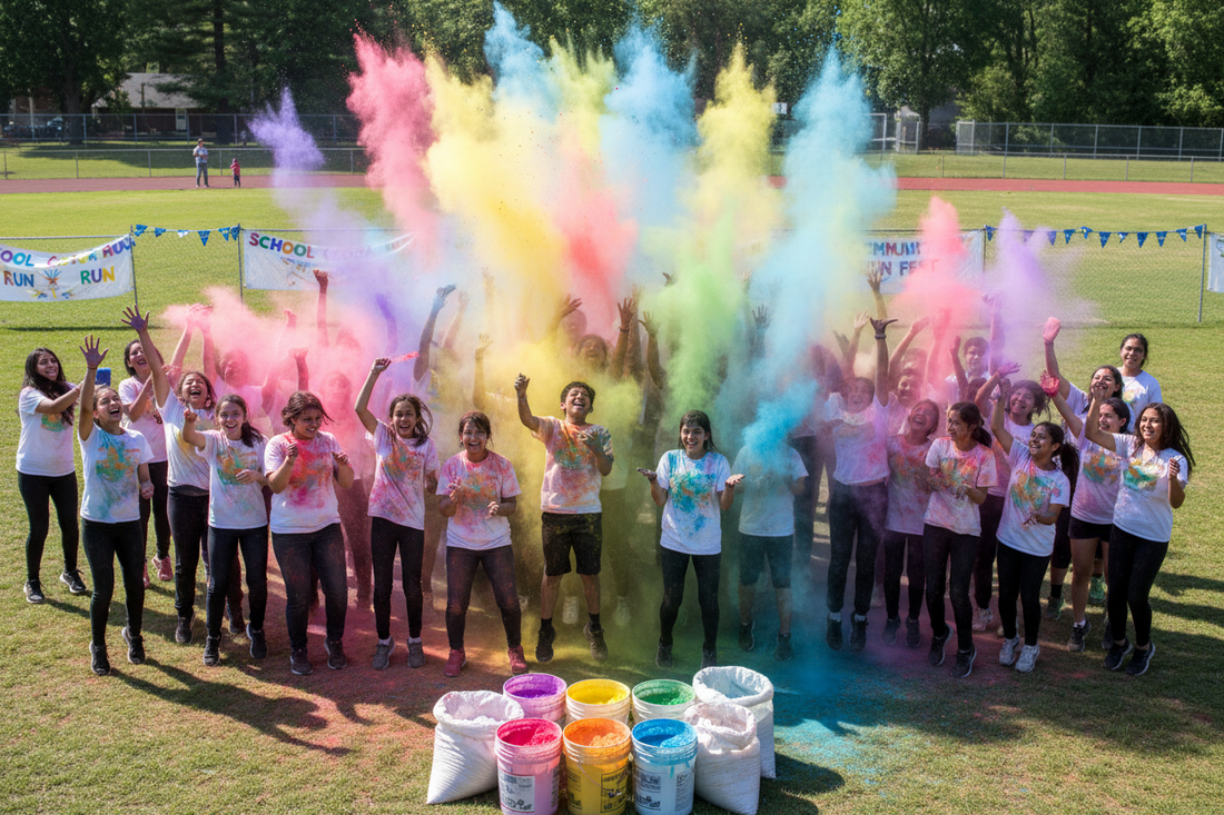 Why More Schools & Organizations Buy Color Powder in Bulk