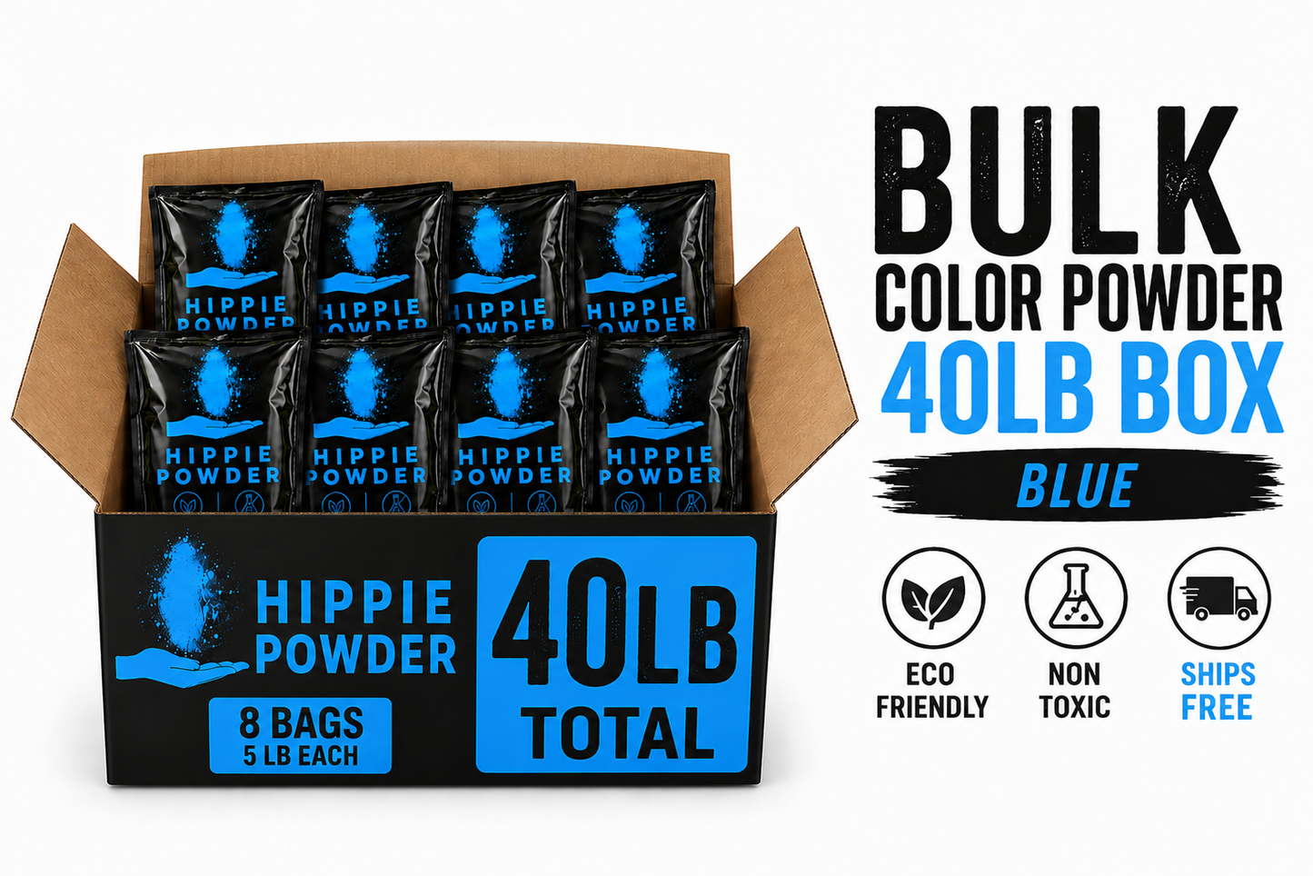 Bulk Color Powder – 40lb Box