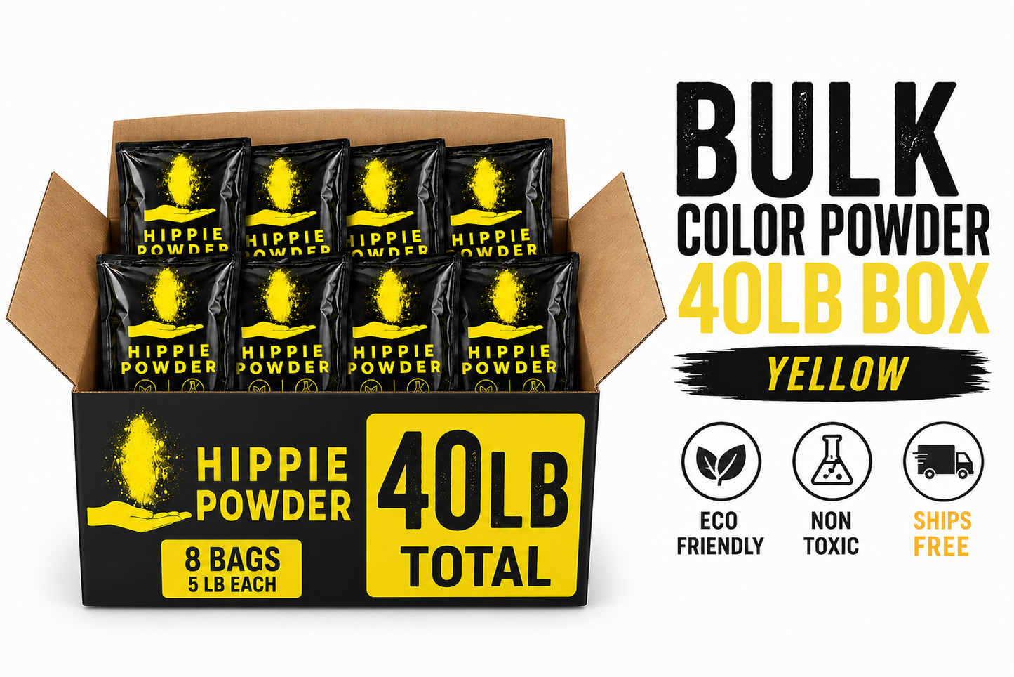 Bulk Color Powder – 40lb Box