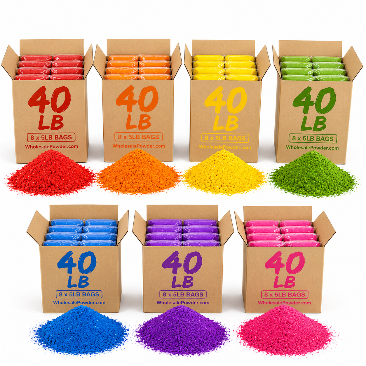 Bulk Color Powder – 40lb Box