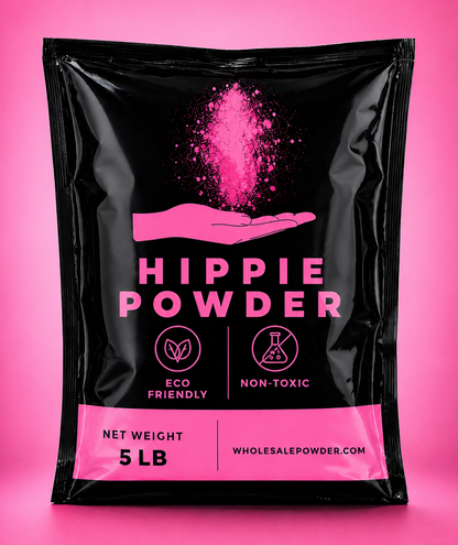 gender reveal powder pink
