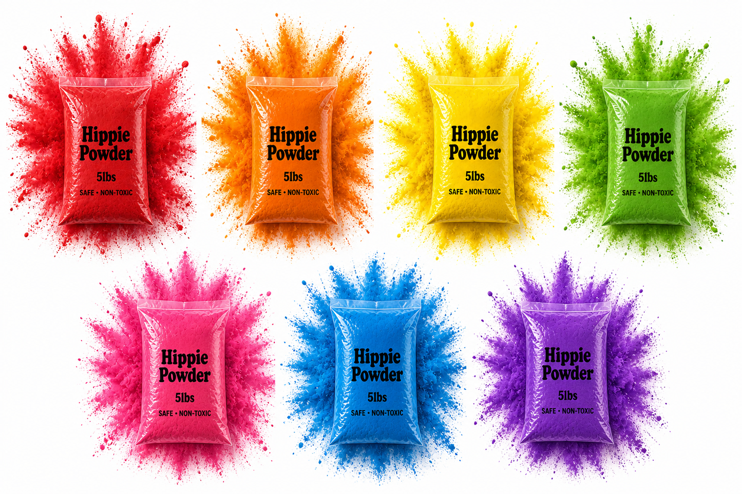 Color Powder 5lb Bags
