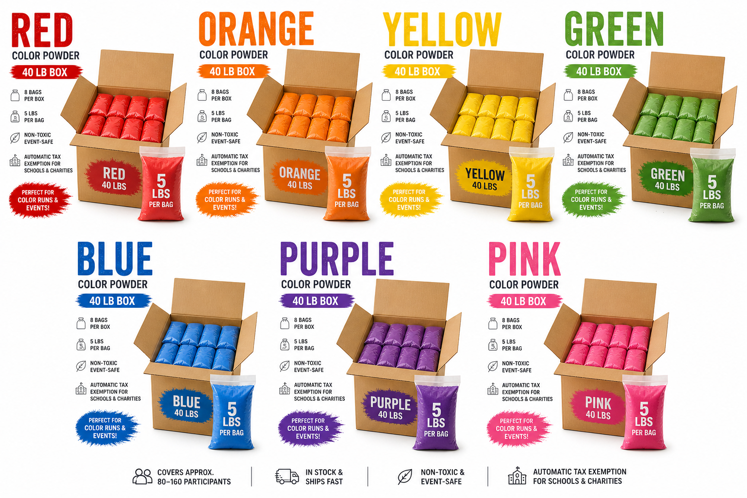 wholesale color powder